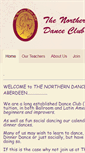 Mobile Screenshot of northerndanceclub.org